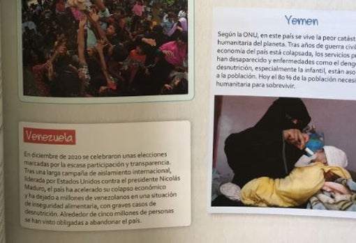 Los nuevos libros de texto de Secundaria culpan a EE.UU. y no a Maduro del hambre y el éxodo en Venezuela