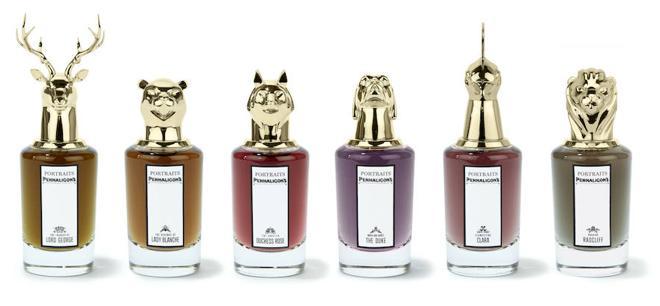 Las seis fragancias de la línea Portrait.