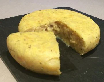 La tortilla con trufa de Silk, en La Moraleja.