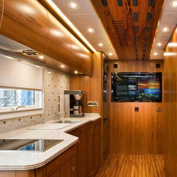 Interior de la autocaravana