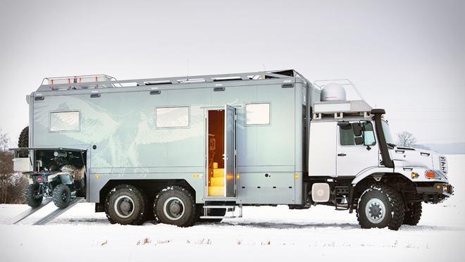 Exterior de la autocaravana