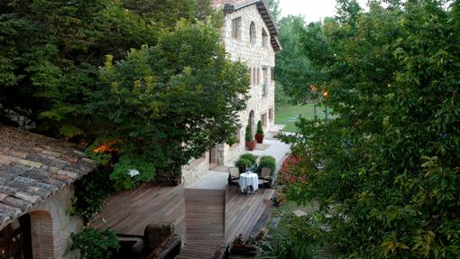 Exterior del hotel Molino de Alcuneza
