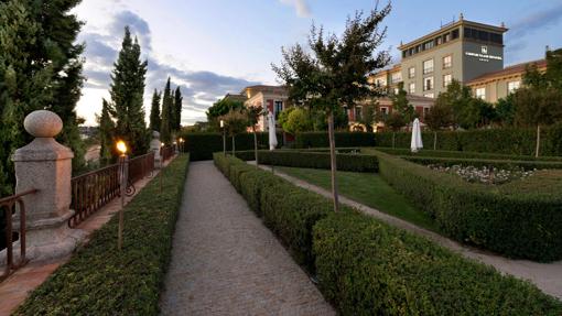 Jardines del hotel Palacio Buenavista