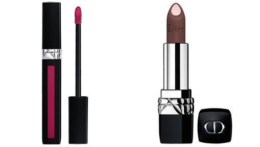 Los nuevos labiales de Dior ofrecen tonos osados.