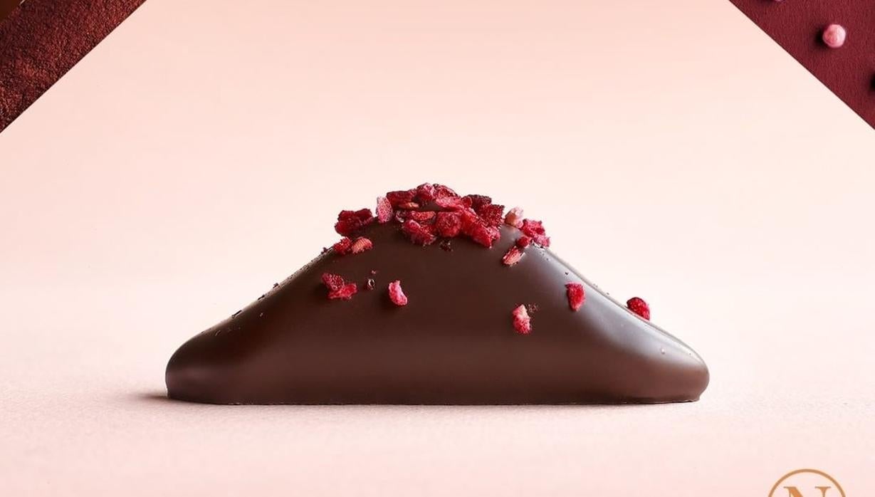 Pieza de chocolate de Neuhaus, una de las marcas históricas