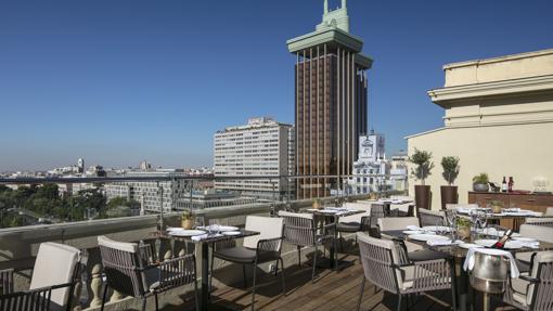 Terraza del restaurante Aduana