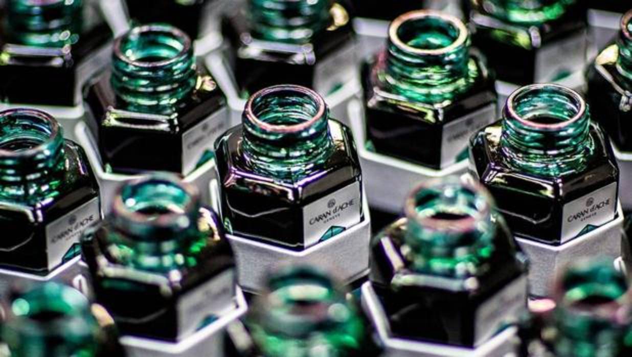 Tinteros de la marca Caran d'Ache