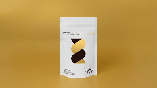 Paquete de café geisha