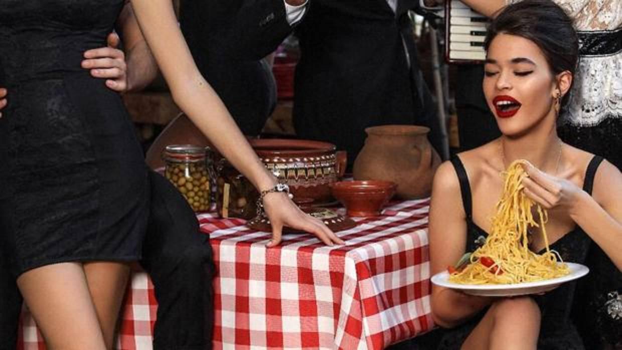 Una de las imágenes de la peculiar campaña