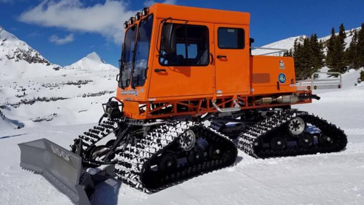 Máquina para desplazarse sobre la nieve