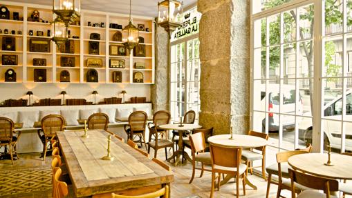 Salón principal del restaurante El perro y la galleta