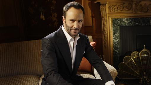 El diseñador Tom Ford después de una entrevista en 2009