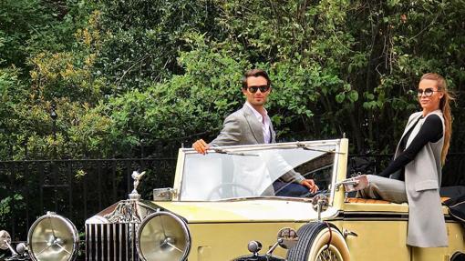 Los coches clásicos enamoran al televisivo millonario