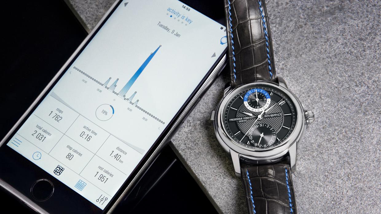 Modelo de reloj híbrido