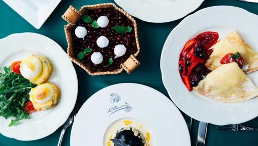 El Café Pushkin es el lugar ideal para disfrutar de la gastronomía rusa