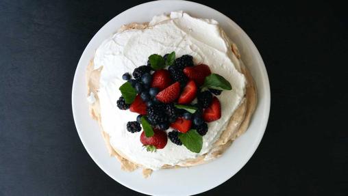 La tarta Pavlova está inspirada en una famosa bailarina rusa