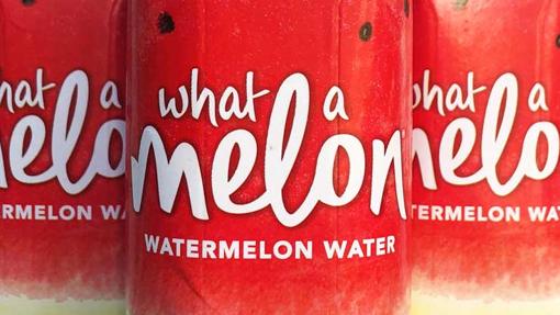 El zumo de sandía What a melon