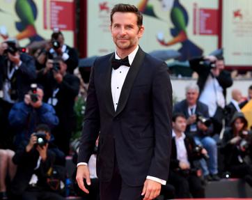 El actor Bradley Cooper en la Mostra de Venecia