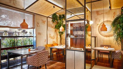 La sala del restaurante El Invernadero