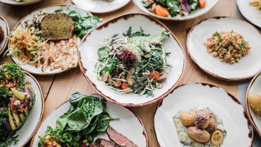 Uno de los locales de Honest Greens donde se sirve un arroz integral con espelta y bimi