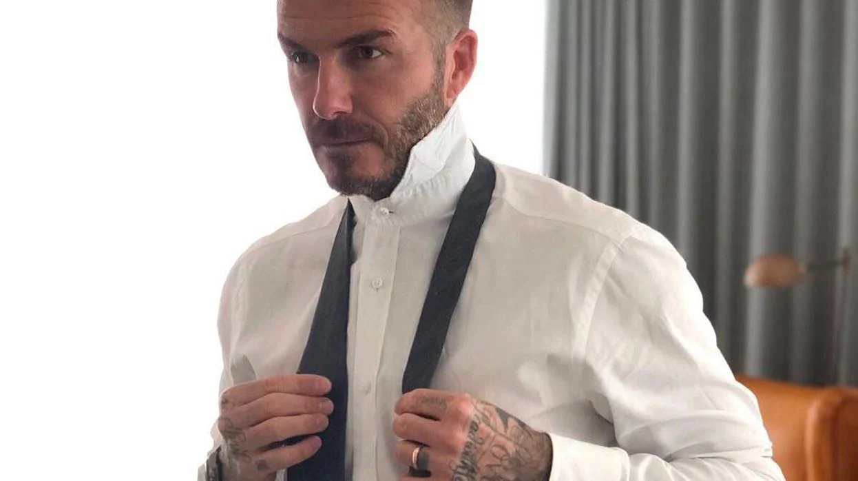 David Beckham en una de sus publicaciones en Instagram