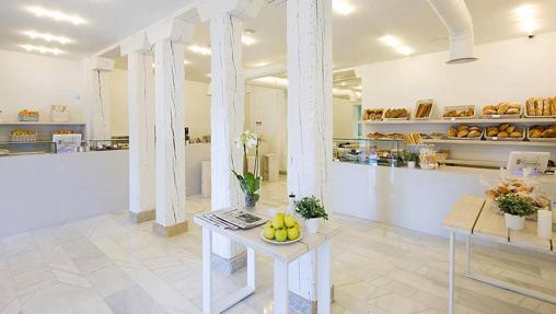 Una de las panaderías de Harina