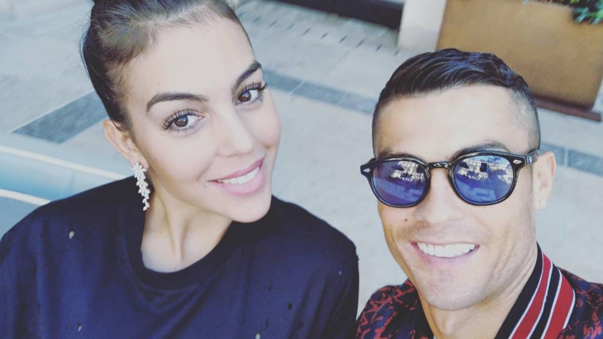 Georgina Rodríguez y Cristiano Ronaldo