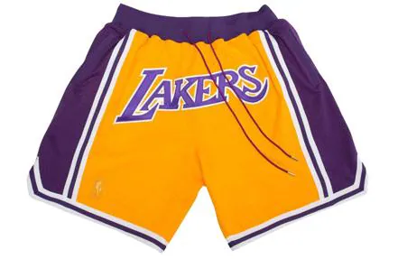 Shorts de los Lakers