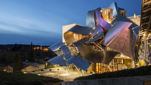 Exterior del hotel Marqués de Riscal
