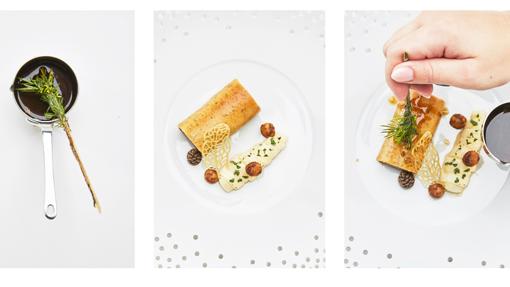 Uno de los platos del restaurante Costes, en Budapest