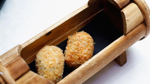 Las croquetas de jamón y panko de Tobiko