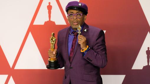 Spike Lee durante la gala de los Premios Oscar 2019