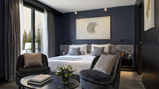 Una de las suites del hotel The Pavilions