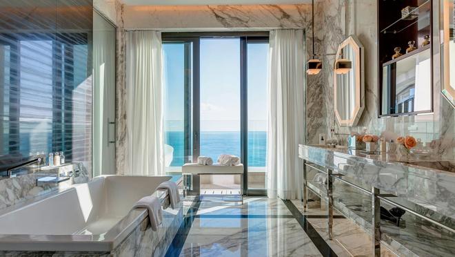 Interior de la suite «Princesa Grace», del Hotel París