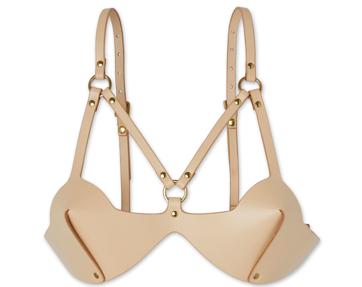 Sujetador de cuero de silla de montar