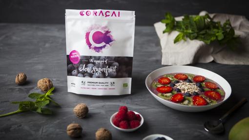 La pulpa pura de açaí premium de Coraçaí
