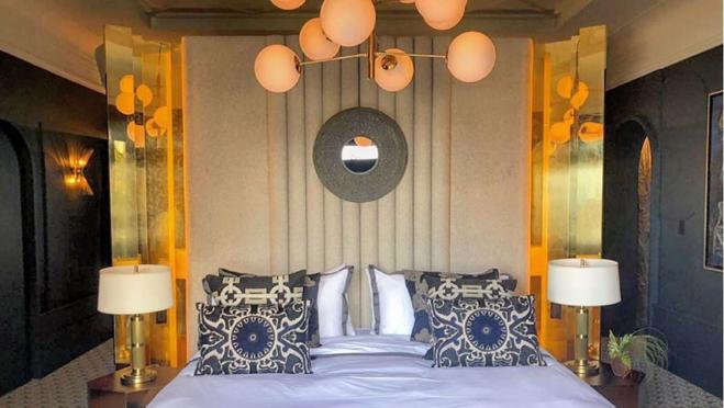 Uno de los últimos proyectos de Pepe Leal fue este dormitorio