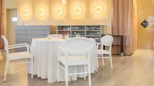 La sala del restaurante Audrey´s en Calpe