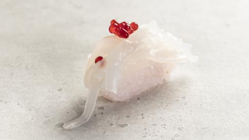 El nigiri de calamar de Kappo
