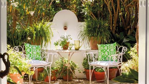 Recordar los patios andaluces, de inspiración árabe