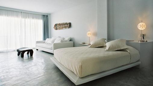 Una de las habitaciones del Hotel Pacha