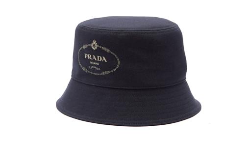 Gorro de pescador de nylon de Prada