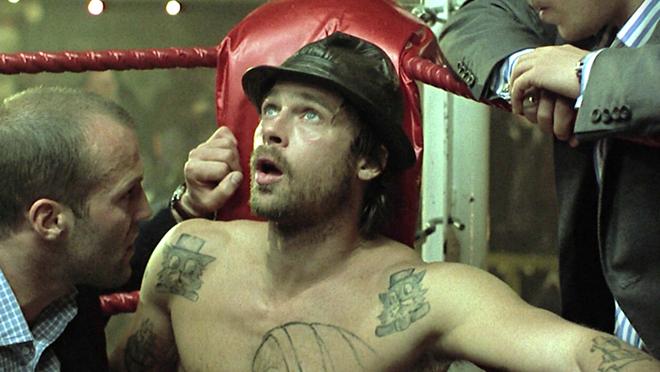 El actor en una escena de Snatch, cerdos y diamantes