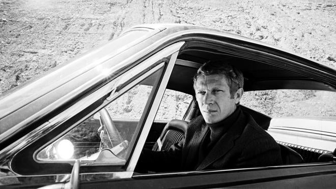Steve McQueen en la película Bullit