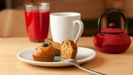 Acompaña el café con muffins