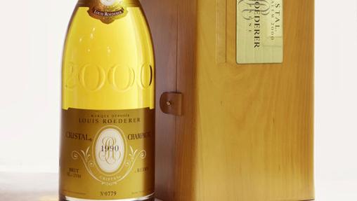 Botella de Cristal Brut 1990 Millennium Cuvee Methuselah