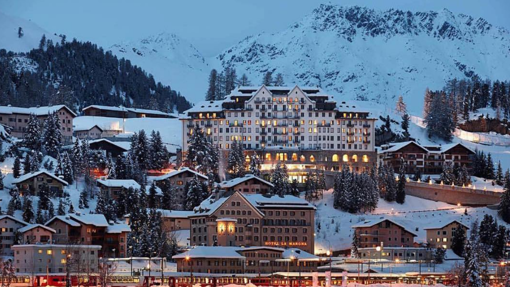 Un hotel de lujo en Suiza