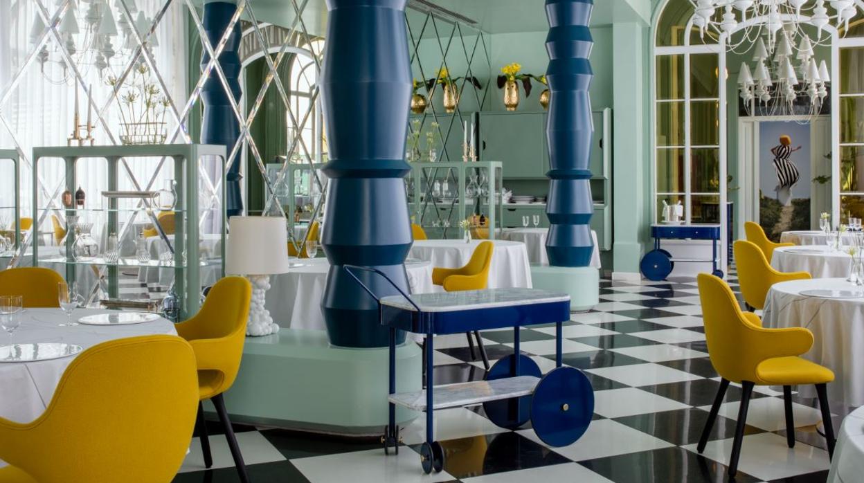 Comedor del restaurante de Paco Roncero