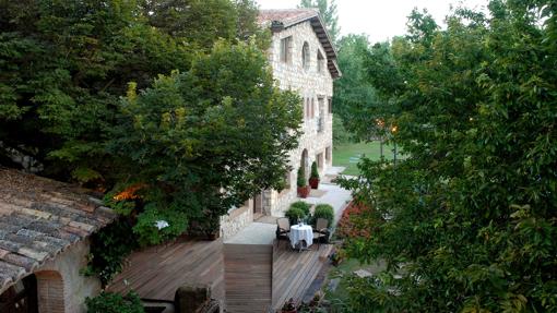 Exterior del alojamiento de Molino de Alcuneza