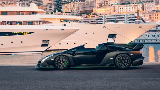 Un Lamborghini Veneno Roadster de 5 millones de euros
